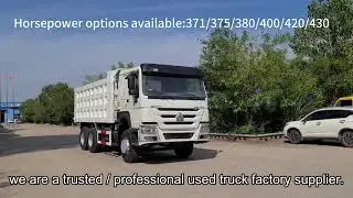 Sinotruk Howo 6&times;4 8&times;4 336/371/375/380/400 Dump Truck - Bulk Discounts Available Now!#sinotruk