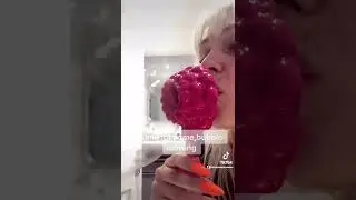 Lush raspberry reusable bubble wand review