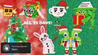 Opening All 25 Days in the Steal A Brainrot Christmas Advent Calendar 
