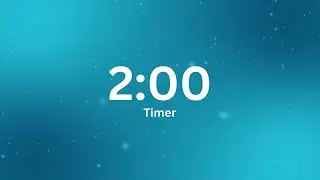 2 Minute Timer ⏱️ Countdown With Female Voice