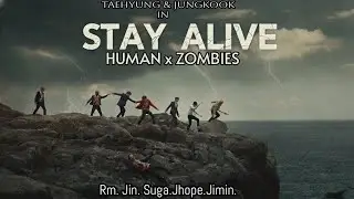 Taekook💗new ff tamil voice over 🤌🏻STAY ALIVE👀humen x zombie💀#ot7 #bts #jungkook #taehyung #taekook 