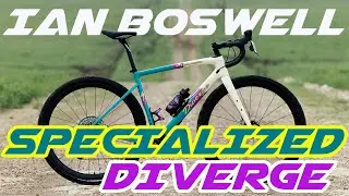 Ian Boswell's Unbound Gravel WINNING Specialized Diverge