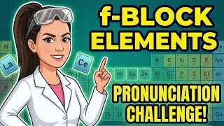 The Challenge of Pronouncing f-Block Element Names