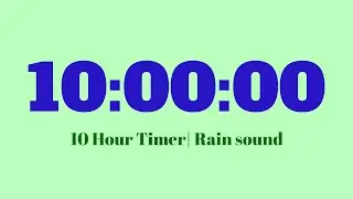 Can’t Sleep? 10 Hours of Rain Sounds for Deep Sleep 🌙