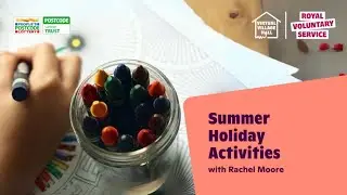Summer Holiday Art Activities for Kids with Rachel Moore 🖍️