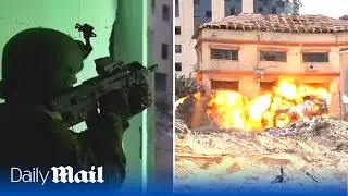Israeli Brigades raid Hamas training facilities used to prepare for attacks of 7 October