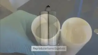 Dosier- und Mischanlage f&uuml;r die flexible Bef&uuml;llung von Kartuschen mit Klebstoff
