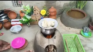 মজাদার শীতকালীন পিঠা রেসিপি ও বেগুন ভর্তা  || Mini cooking Bengali recipe 2026||