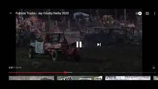 Jay County fair demo derby