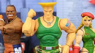 Jada Toys Ultra Street Fighter 2 Guile Figure Review!