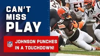 D'Ernest Johnson Puts the Browns Up 2 Scores