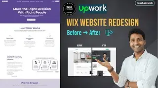 Wix Website Redesign Tutorial &mdash; Convert Old Sites into Money Makers | prashantweb