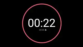 22 Second Countdown Timer / iPhone Timer Style