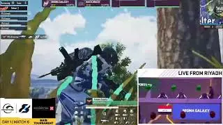 Nigma Galaxy 🇪🇬 vs Vampire Esports 🇹🇭 | PUBG Mobile World Invitational 2022 | Day 1 Match 6