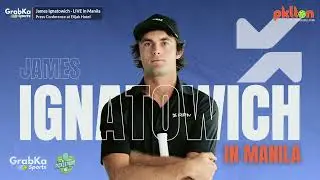 James Ignatowich in Manila - Official Press Conference