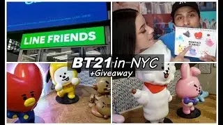 BT21 Store NYC Experience + Giveaway!