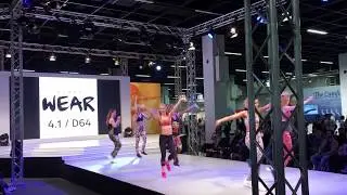 Fibo 2017 tolle B&uuml;hnenshow.Zumba Wear