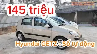Chỉ 145 triệu một em Hyunda Getz 2008 số tự động | Việt Bắc Auto | Việt Bắc Car