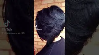 ￼ Asymmetrical haircut ￼