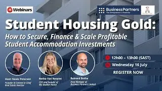 Student Housing Gold: How to Secure, Finance & Scale Profitable Student Accommodation Investments