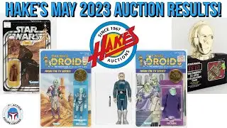 Hake's May 2023 Auction Recap | Vintage Star Wars Action Figure Prices