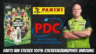 Komplette Sammlung🎯|Panini PDC World Darts Championship 2025/26 Sticker 100% Stickeralbumupdate!🔥