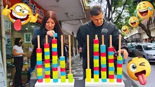 DESAFIO - GAME DE AGILIDADE COM OS TUBOS COLORIDOS - JOGO DE AGILIDADE COM AS CORES - JOGOS DE RUA