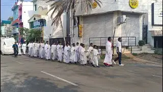 குருத்தோலை பவனி - டூவிபுரம், தூய யாக்கோபு ஆலயம், தூத்துக்குடி. 13-04-2025 @ 8 am