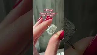 Shine Bright Like This 5 Carat Elongated Cushion Cut Diamond