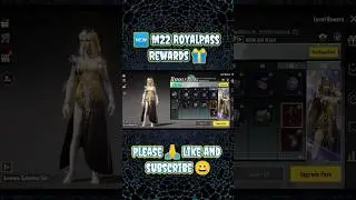 New M22 RoyalPass Rewards 🎁in Pubgm. #royalpass #shorts #viral