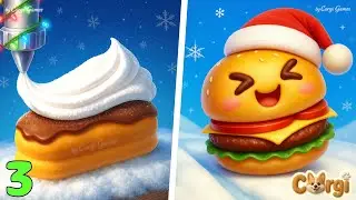 Food Run 🆚 Perfect Cream - All Levels Satisfying Walkthrough Gameplay | Part 3