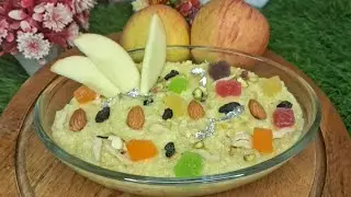 Seb Ki Kheer | How To Make Apple Kheer | Easy And Tasty Dessert Recipe | zaika with zainu
