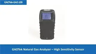 GAOTek Natural Gas Analyzer &ndash; High Sensitivity Sensor