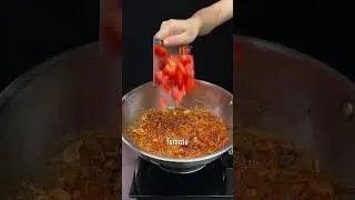 Butter Chicken Pasta🍝 #asmr #shorts