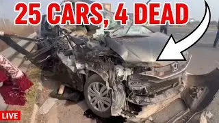 Maut Ka Kohra Delhi Mumbai Expressway Accident 25 Cars Pile up 4 Deaths 