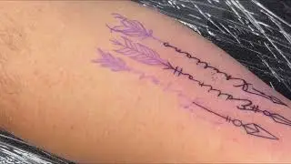 Fine Line Tattoo | Family Names