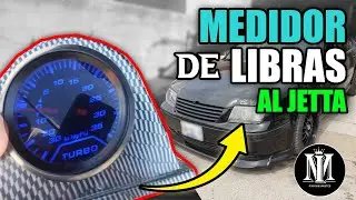 Como instalar de medidor Boost / PSI Turbo al Jetta 1.8Turbo