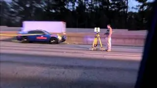 RAW: Scene of trooper shooting on I-75