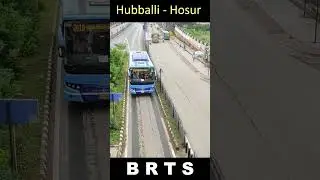 BRTS Corridor - Chigari Bus #shorts