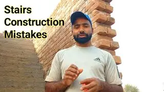 How to make stairs | Stairs Construction Mistakes | Staircase Design | Concrete Stairs