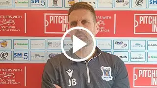Jimmy Ball | Post-Match Interview | AFC Totton 2-0 Merthyr Town | SLPDS#40 | Sat20Apr2024