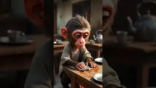 A Small Monkey with a Big Sadness