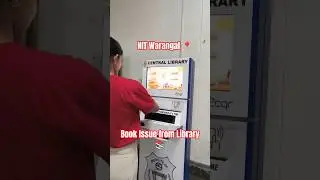 NIT Library | Day 32 of my Mtech journey from NIT Warangal 📍 #minivlog #gate #praparation #trending