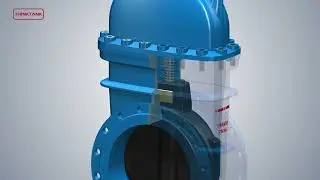 Non-Rising Stem Resilient Seated Gate Valve withTop-Mounted Handwheel Assembly & Structure THINKTANK