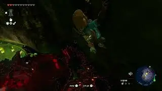 Camping the walls in TOTK to hide from the Gloom hands