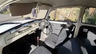1968 VW Beetle 1500 Interior Review