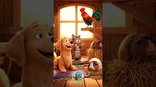 The Kind Rooster &ndash; A rooster wakes everyone safely. #animals #funny #3danimation