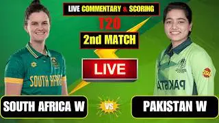 Pakistan Women vs South Africa Women | 2nd T20I 2026 | Live Score & Commentary | Cricket Kila |