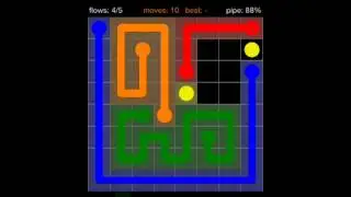 Flow Free - 8X8 Level 89 Mania Walkthrough