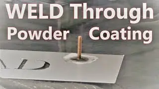 Can You WELD thru Powder Coating? Without Damage? Sorta